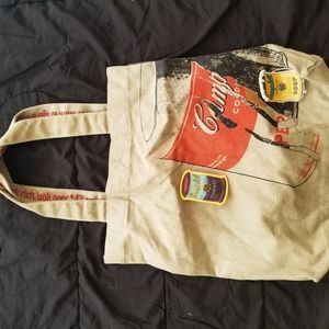 Andy Warhol Campbells soup tote